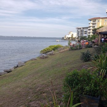 The Shack Riverfront - From our seats towards the tiki bar...beautiful evening! - Seafood Near Me - Palm Bay, Florida The Shack Riverfront - From our seats towards the tiki bar...beautiful evening! - Seafood Near Me - Palm Bay, Florida
