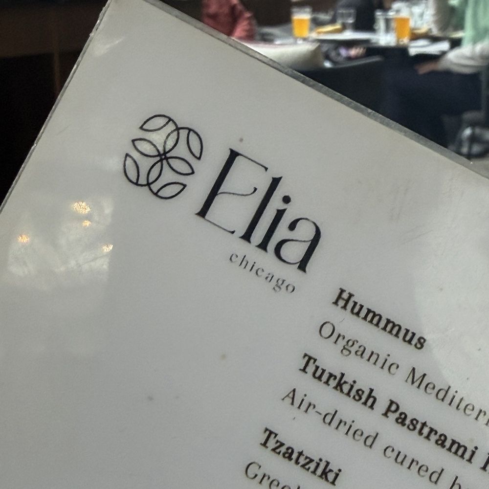 Elia - Menu - Turkish Near Me - Chicago, Illinois