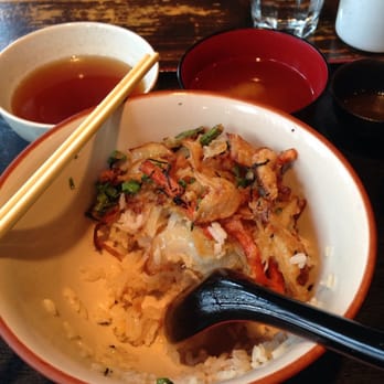Guu with Garlic - Dry and bland vegetable tempura with rice for lunch - Japanese Near Me - Vancouver, British Columbia Guu with Garlic - Dry and bland vegetable tempura with rice for lunch - Japanese Near Me - Vancouver, British Columbia