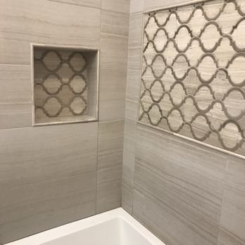 DMR Handyman Services - Bathroom after new tub and tile that I chose with Rod's help. - Handyman Near Me DMR Handyman Services - Bathroom after new tub and tile that I chose with Rod's help. - Handyman Near Me