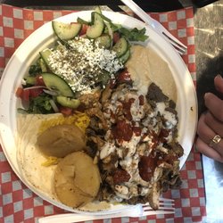 Babylon Restaurant and Bar - Mix shawarma plate