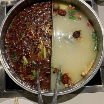 Happy Lamb Hot Pot - Spicy and bone broth soup base - Chinese Near Me - Flushing, New York Happy Lamb Hot Pot - Spicy and bone broth soup base - Chinese Near Me - Flushing, New York