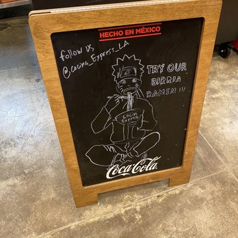 Cocina Express - The Ramen Birria sign - Mexican Near Me - Hazard, California Cocina Express - The Ramen Birria sign - Mexican Near Me - Hazard, California