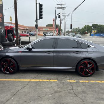 Fareway Transmissions - New rims installed on a 2020 Honda Accord Sport 2.0T - Transmission Repair Near Me - Arleta, California Fareway Transmissions - New rims installed on a 2020 Honda Accord Sport 2.0T - Transmission Repair Near Me - Arleta, California