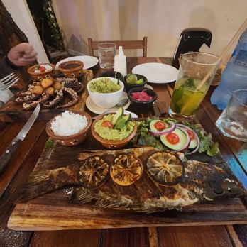 Pescaria Estrada - Grilled whole fish - Seafood Near Me - Tulum, ROO Pescaria Estrada - Grilled whole fish - Seafood Near Me - Tulum, ROO