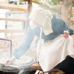 Northeast Georgia History Center - Open-fire cooking demonstration during our free Family Day
