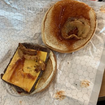 Wendy's - a burger and a sandwich on a piece of paper - Fast Food Near Me - Fuquay Varina, North Carolina Wendy's - a burger and a sandwich on a piece of paper - Fast Food Near Me - Fuquay Varina, North Carolina