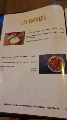 Menu photo 1 A Bellevue Cysoing, 59