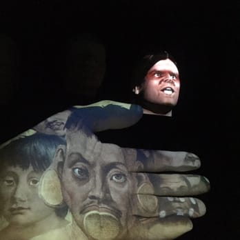 Memorial Minas Gerais Vale - Amazon indigenous projected on a face for 3-D visual on the history - Museums Near Me - Belo Horizonte, MG