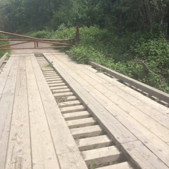 Green Diamond Trail - First bridge - Hiking Near Me - Eureka, California
