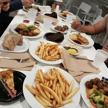 IKEA Restaurant - The spread - Scandinavian Near Me - Covina, California