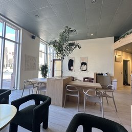 Inside cafe