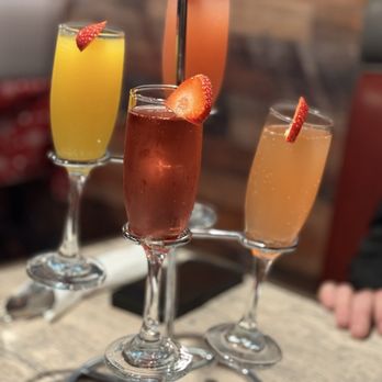 San Pedro Cafe - Mimosa flight - Diners Near Me - San Pedro, California San Pedro Cafe - Mimosa flight - Diners Near Me - San Pedro, California