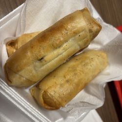 Hibachi Express & Grill - Steak Egg Roll(3)These were a no...they were ground beef inside.
