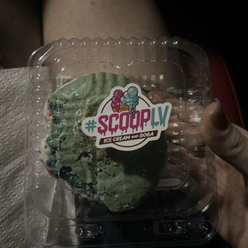 Scoop LV - Fruity pebbles macaroon ice cream sandwich w/ birthday crunch. - Bubble Tea Near Me - Las Vegas, Nevada Scoop LV - Fruity pebbles macaroon ice cream sandwich w/ birthday crunch. - Bubble Tea Near Me - Las Vegas, Nevada