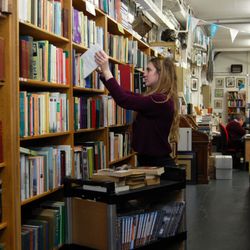 Kennys Bookshop & Art Gallery - Staff at Kennys Bookshop, Galway
