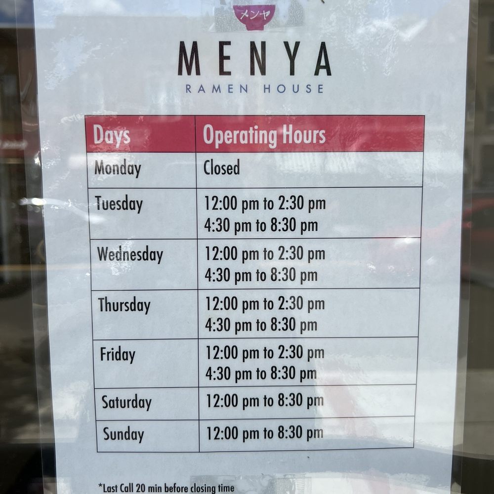 Menya Ramen House - Ramen Near Me - Metuchen, New Jersey Menya Ramen House - Ramen Near Me - Metuchen, New Jersey