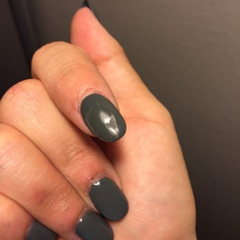 Lux Nail Bar - The index finger that had the air bubble. - Nail Salons Near Me - Chandler, Arizona Lux Nail Bar - The index finger that had the air bubble. - Nail Salons Near Me - Chandler, Arizona
