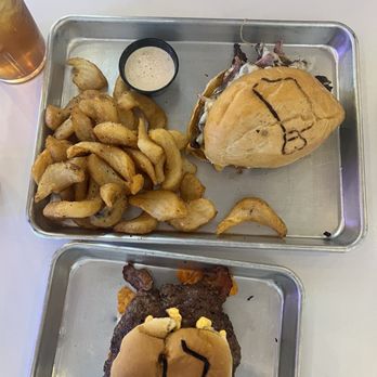 Crooked Letter Kitchen - Uptown Philly with fries and Not-Cho Burger. - Food Trucks Near Me - Pelahatchie, Mississippi Crooked Letter Kitchen - Uptown Philly with fries and Not-Cho Burger. - Food Trucks Near Me - Pelahatchie, Mississippi