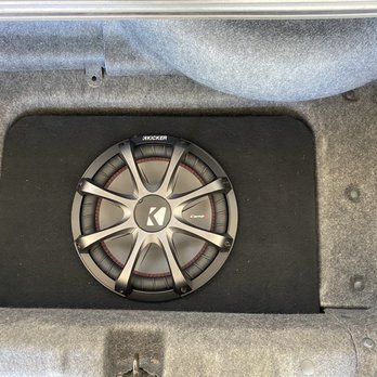 Car Audio Evolution - 12" Kicker Compr in a custom box - Car Stereo Installation Near Me - Las Vegas, Nevada