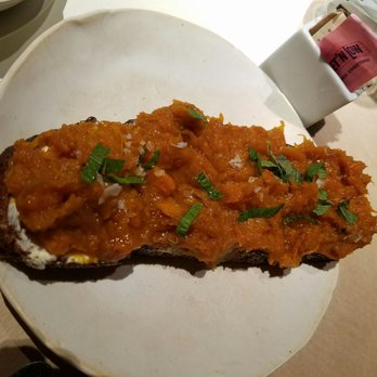 ABC Kitchen - Roasted kabocha squash toast! - Breakfast & Brunch Near Me - New York, New York ABC Kitchen - Roasted kabocha squash toast! - Breakfast & Brunch Near Me - New York, New York