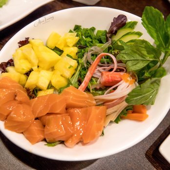 IZA Robata - Sweet Salmon Bowl - Ramen Near Me - Spring, Texas