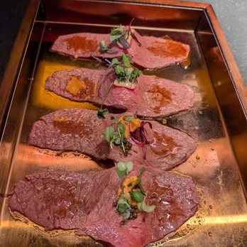 Chubby Cattle - Uni caviar and for gras wagyu nigiri - Barbeque Near Me - Pleasanton, California