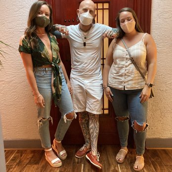 Body Electric - Us with Brian post-piercing ! - Tattoo Near Me - Los Angeles, California