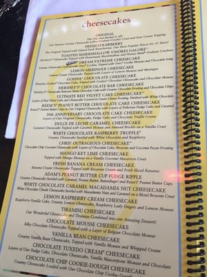 Menu photo 4 The Cheesecake Factory San Juan, PR