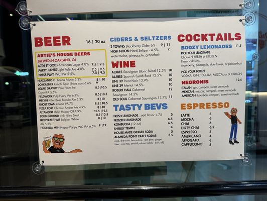 Menu photo 3 Arthur Mac's Little Snack Emeryville, CA