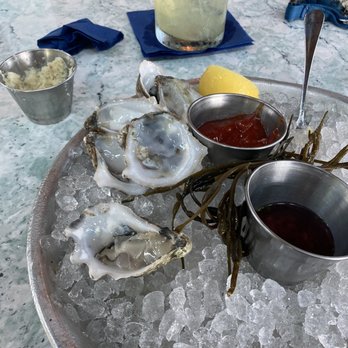 1229 Shine - Fat Belly oysters.  Sorry took a late pic. - Seafood Near Me - Myrtle Beach, South Carolina