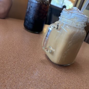 Old Town Waffles - Coke Pumpkin spice Coffee - New American Near Me - Clovis, California
