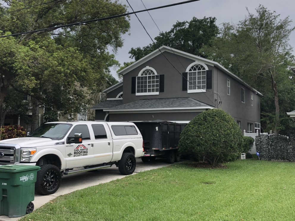 Slide of Carl Martin Roofing