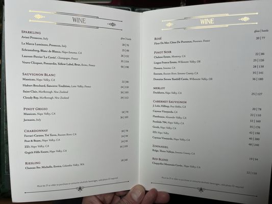 Menu photo 5 Hearthstone Lounge Anaheim, CA
