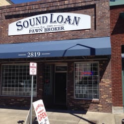 Sound Loan Pawn Shop - Look at the great new brick work!
