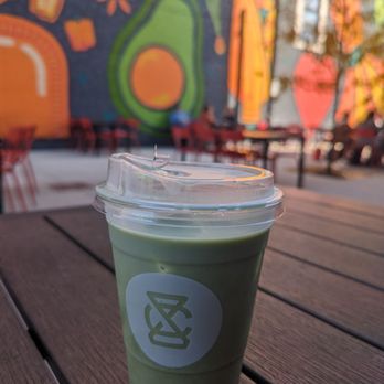 Salt City Bar - Iced Matcha Lavender Latte - Coffee & Tea Near Me - Syracuse, New York Salt City Bar - Iced Matcha Lavender Latte - Coffee & Tea Near Me - Syracuse, New York