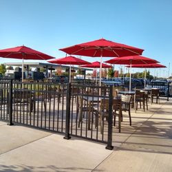 Chick-fil-A - 6 covered, outdoor seating tables