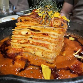 Little Saint - Winter Squash Lasanga! So good! - Vegan Near Me - Healdsburg, California