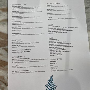 Paseo - Drink menu - Mediterranean Near Me - Louisville, Kentucky Paseo - Drink menu - Mediterranean Near Me - Louisville, Kentucky