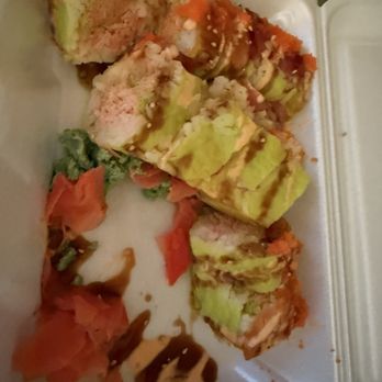 Ming Ming Tea Cafe - Treasure Island- it was not very sturdy and feel apart but was good - Sushi Bars Near Me - St. Petersburg, Florida