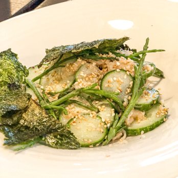 The Plot - Cucumber crab salad - Vegan Near Me - Oceanside, California