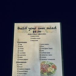 Willow Pond Golf Club - Fresh Salads