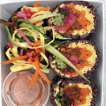 Kelly's Cape Bop - Spicy squid black rice kimbap - Korean Near Me - Hong Kong, HK