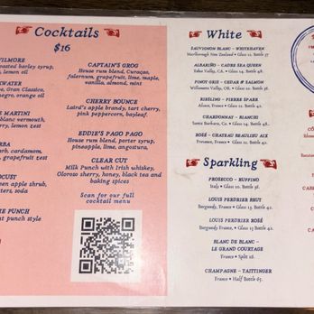 The Ordinarie - Menu 3/2026 - New American Near Me - Long Beach, California