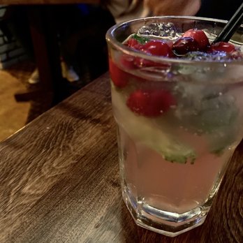 Char Steakhouse and Bar - Pop Of Red!~~~('Under The Mistletoe' W/Prosecco, Limoncello, St Germain, Plus A Few Other Things)- Great & Strong! - Steakhouses Near Me - Mahopac, New York