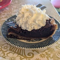 Skylark Cafe - Coffee chocolate pie with whip cream