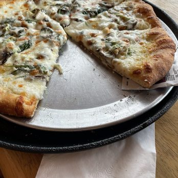Mancos Brewing Company - Florentine pizza with spinach. Very tasty! - Breweries Near Me - Mancos, Colorado Mancos Brewing Company - Florentine pizza with spinach. Very tasty! - Breweries Near Me - Mancos, Colorado
