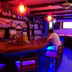 Chaos - Inside the bar with great air conditioning and nice tunes.