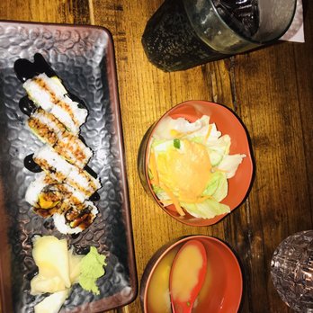 Wasabi House - Eel & Avocado sushi with miso soup - Sushi Bars Near Me - Atlanta, Georgia Wasabi House - Eel & Avocado sushi with miso soup - Sushi Bars Near Me - Atlanta, Georgia