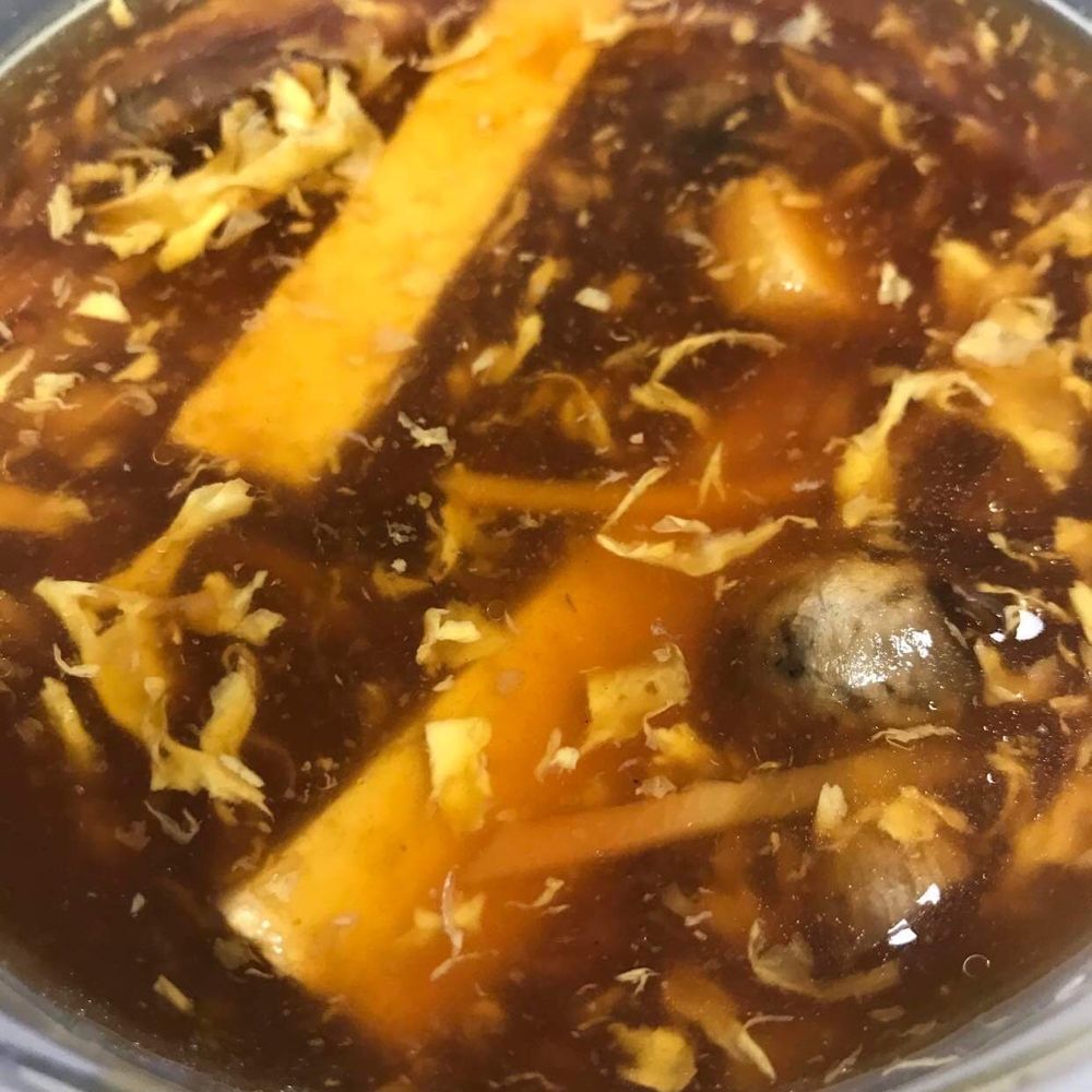 Ho Ho Chinese Kitchen - 041. Hot and Sour Soup (lg) - Chinese Near Me - Skokie, Illinois Ho Ho Chinese Kitchen - 041. Hot and Sour Soup (lg) - Chinese Near Me - Skokie, Illinois